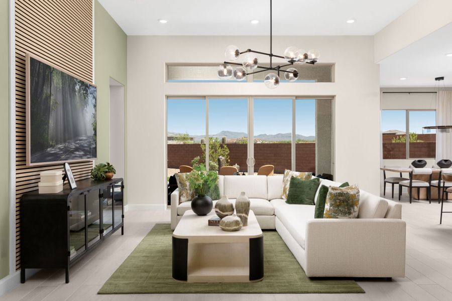 Representative furnished interior of a home built from the Emilia by Mattamy Homes in Covena Pointe, Tucson (Image 5).