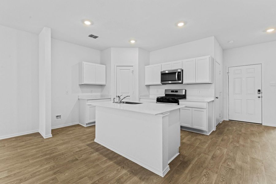 Furnished interior view inside a new home in , Kyle (Image 6).
