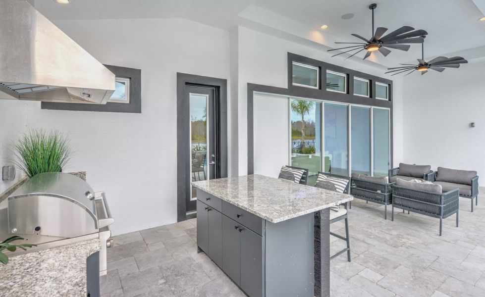 Furnished interior view inside a new home in Mosaic, Daytona Beach (Image 5).