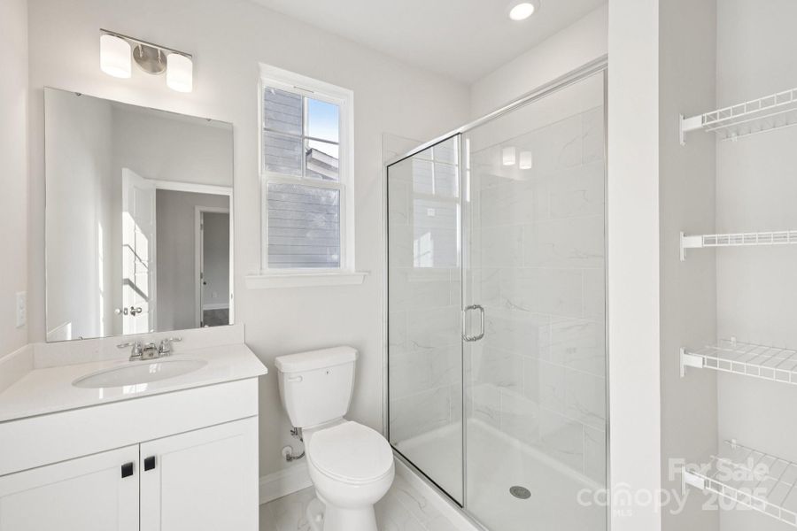 Furnished interior view inside a new home in Edgewood Preserve, Huntersville (Image 8).