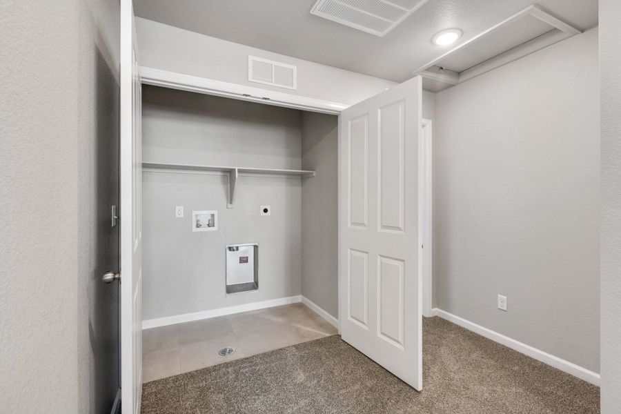 Furnished interior view inside a new home in Spring Valley, Longmont (Image 12).
