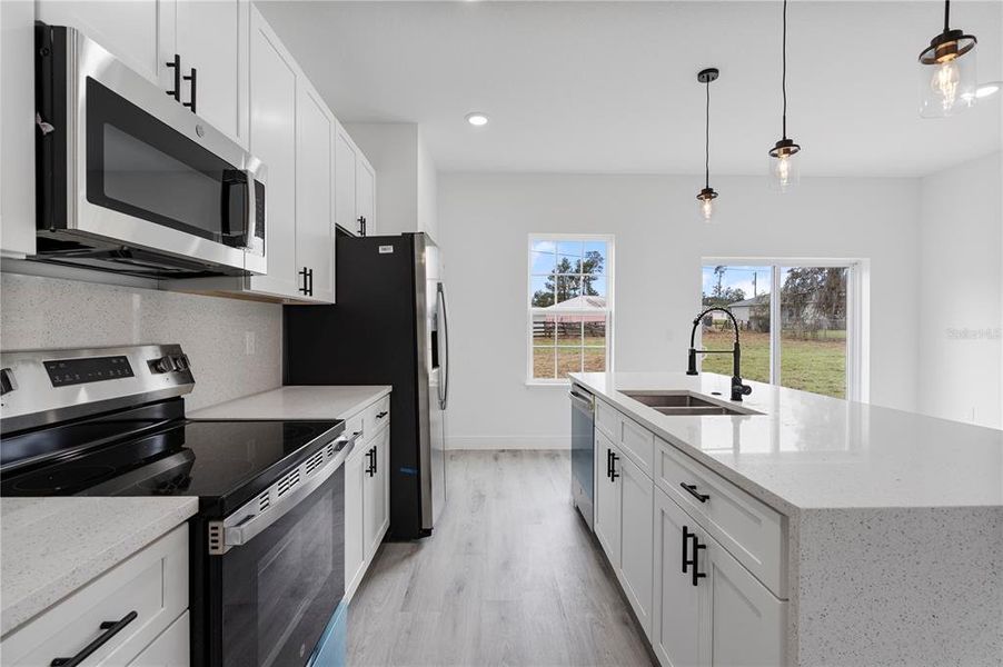 Furnished interior view inside a new home in , Ocala (Image 7).
