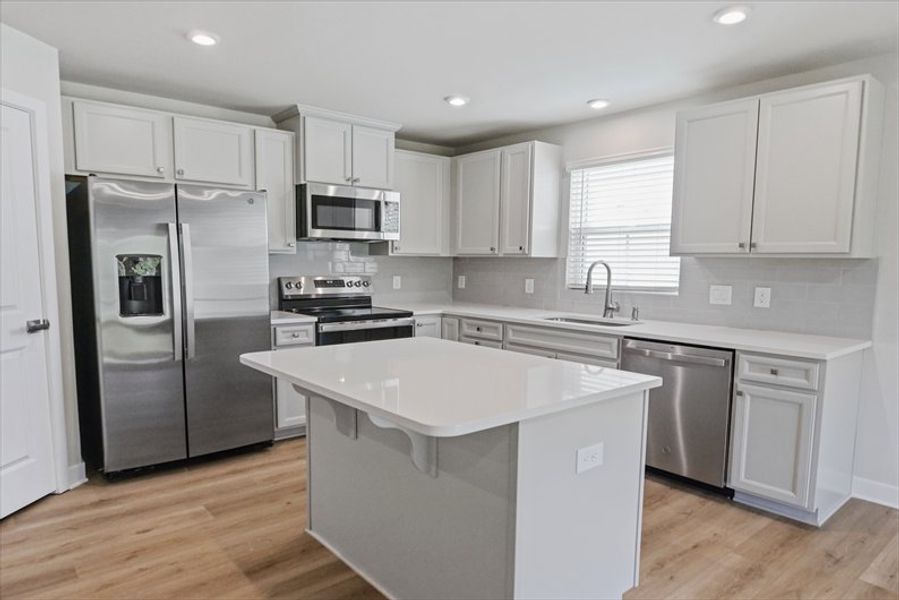 Furnished interior view inside a new home in Wren Woods Ranches, Gray Court (Image 4).