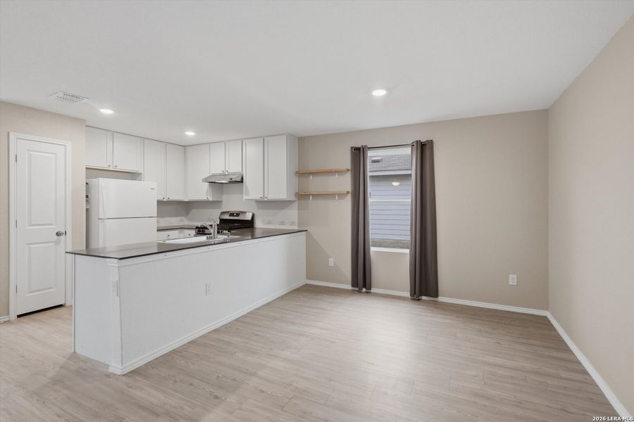 Furnished interior view inside a new home in , Converse (Image 9). Furnished interior view inside a new home in , Converse (Image 9).