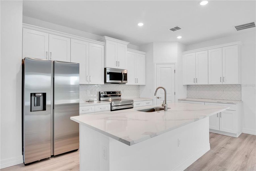 Furnished interior view inside a new home in , Ocala (Image 8).