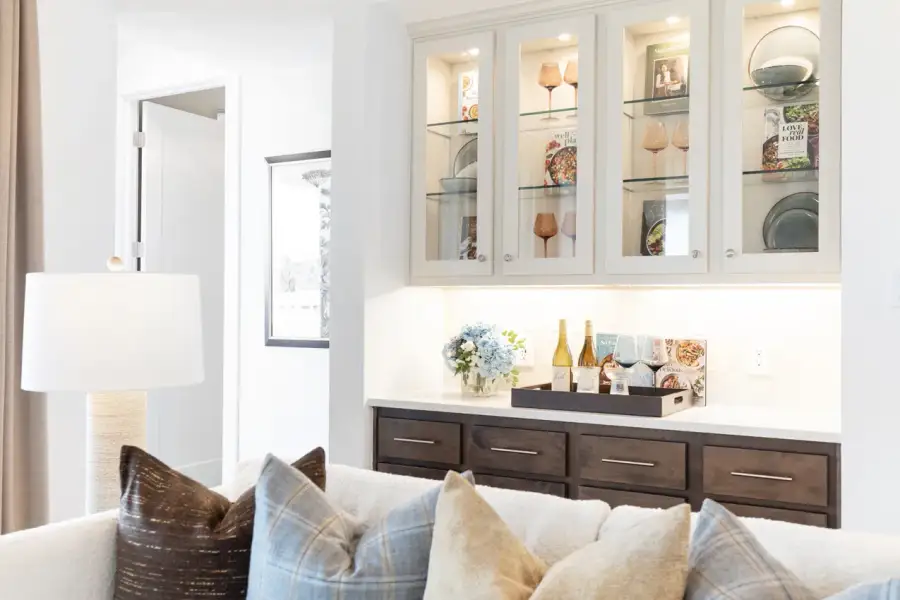 Representative Family Room - some options shown