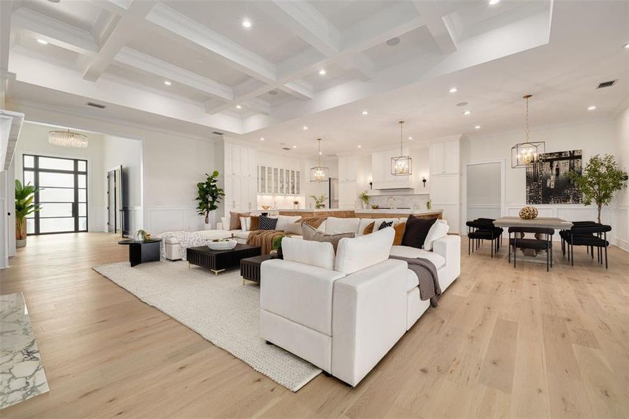 Furnished interior view inside a new home in , Belleair (Image 5).