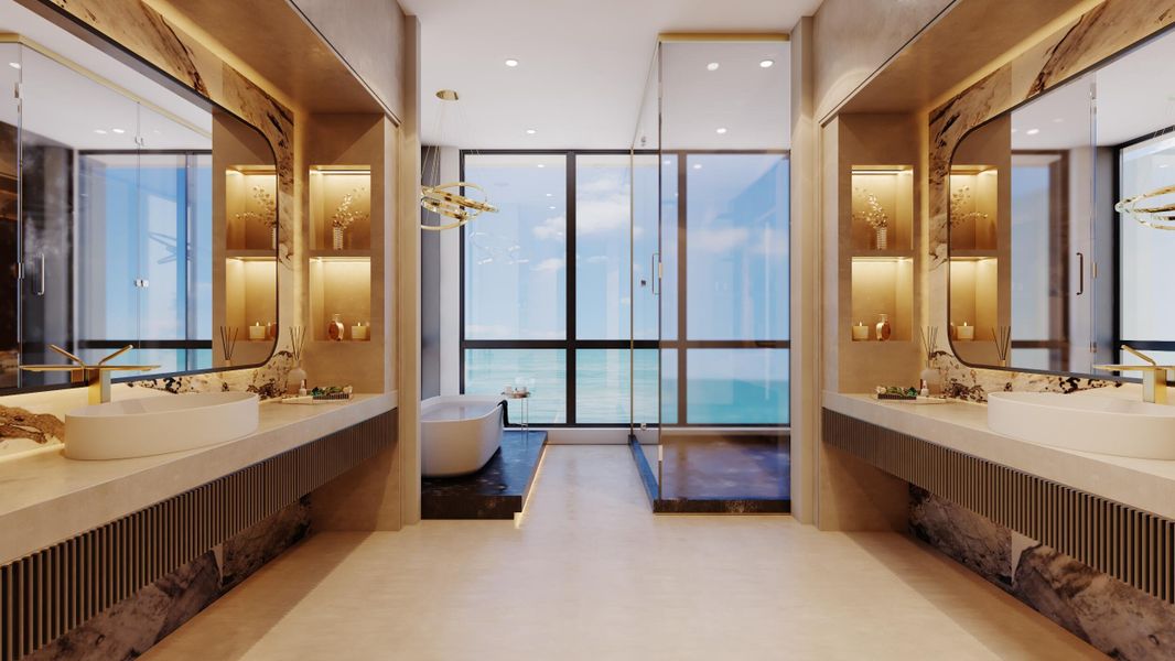 OTC-821-BROWN RES Bathroom