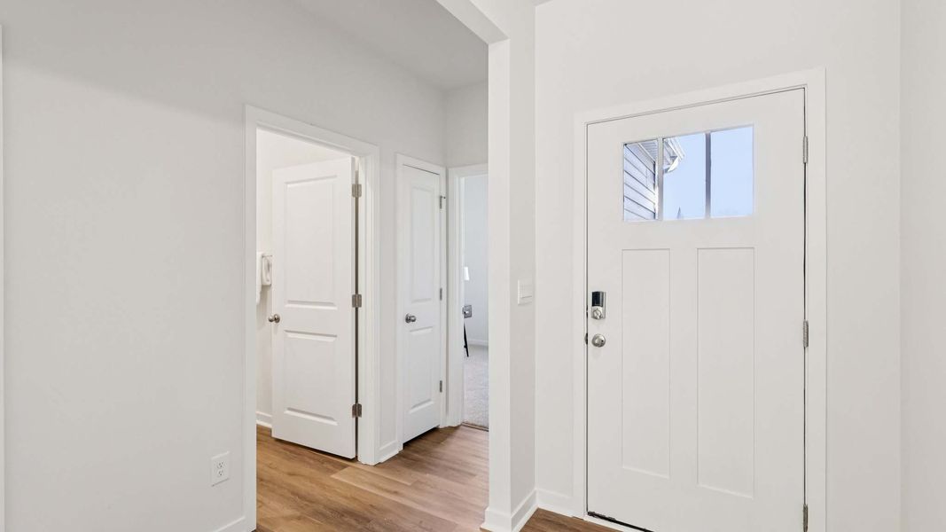 Representative unfurnished interior of a home built from the Macon by D.R. Horton in Stanton, Richburg (Image 19). Representative unfurnished interior of a home built from the Macon by D.R. Horton in Stanton, Richburg (Image 19).