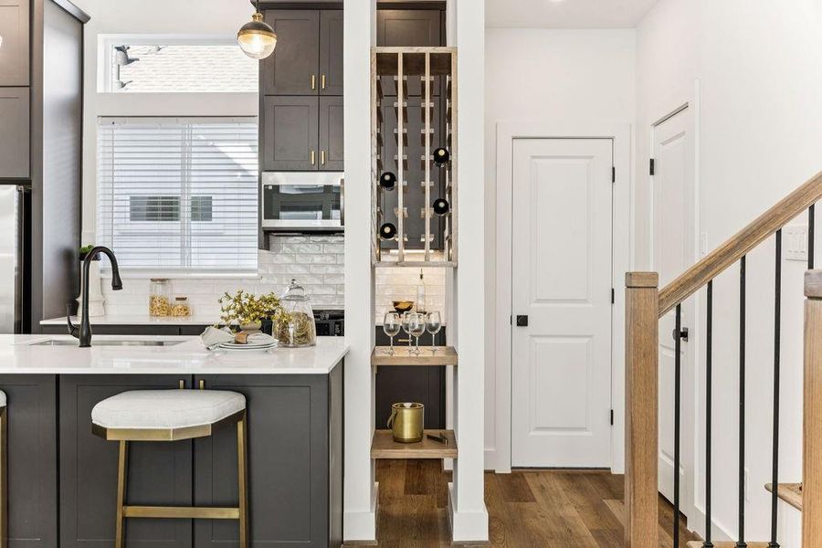 Furnished interior view inside a new home in , Houston (Image 5). Furnished interior view inside a new home in , Houston (Image 5).