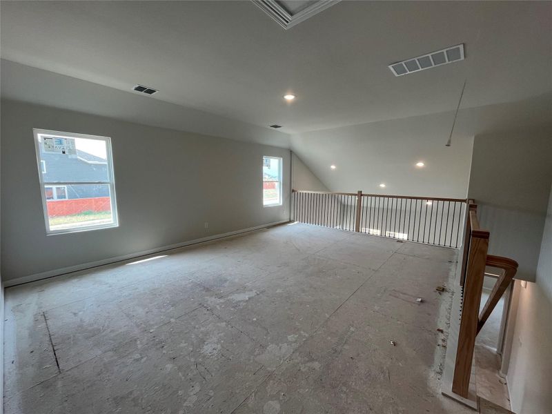 In-progress construction of a new home in The Homestead at Lariat, Liberty Hill, TX (Image 26).