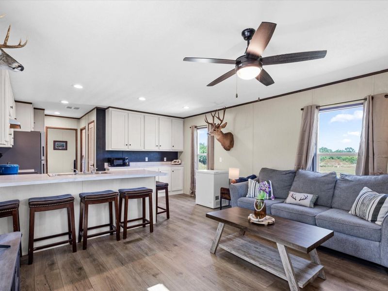 Furnished interior view inside a new home in , La Vernia (Image 13).