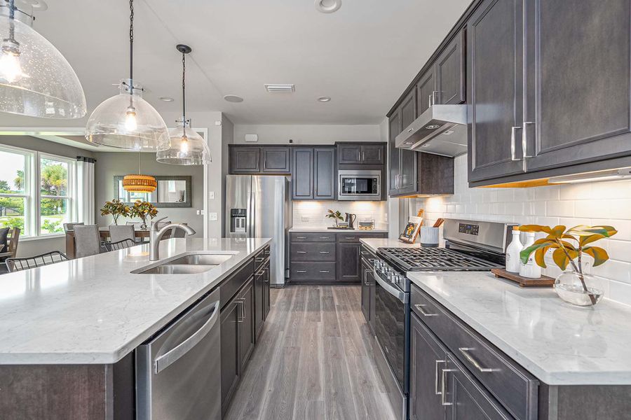 Furnished interior view inside a new home in Sun City Hilton Head, Bluffton (Image 12).