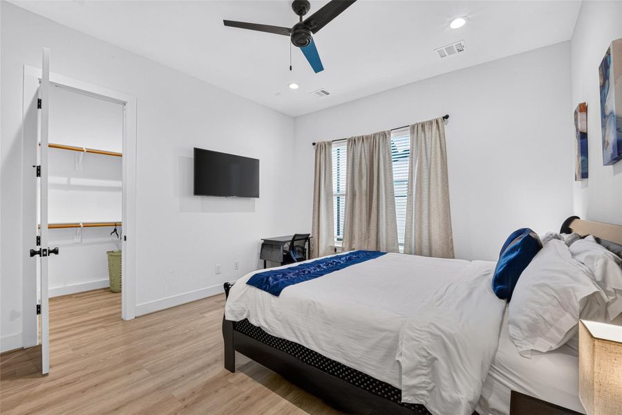 Furnished interior view inside a new home in , Houston (Image 45).