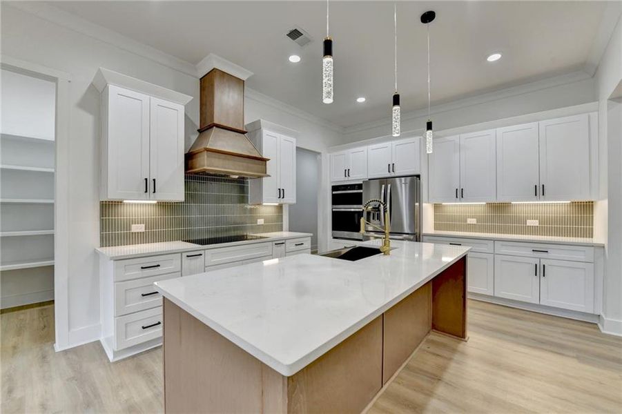 Furnished interior view inside a new home in , Lawrenceville (Image 5).