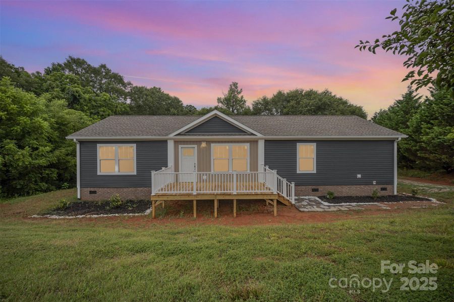 Front exterior of a new home in , Shelby, NC, highlighting curb appeal (Image 2).