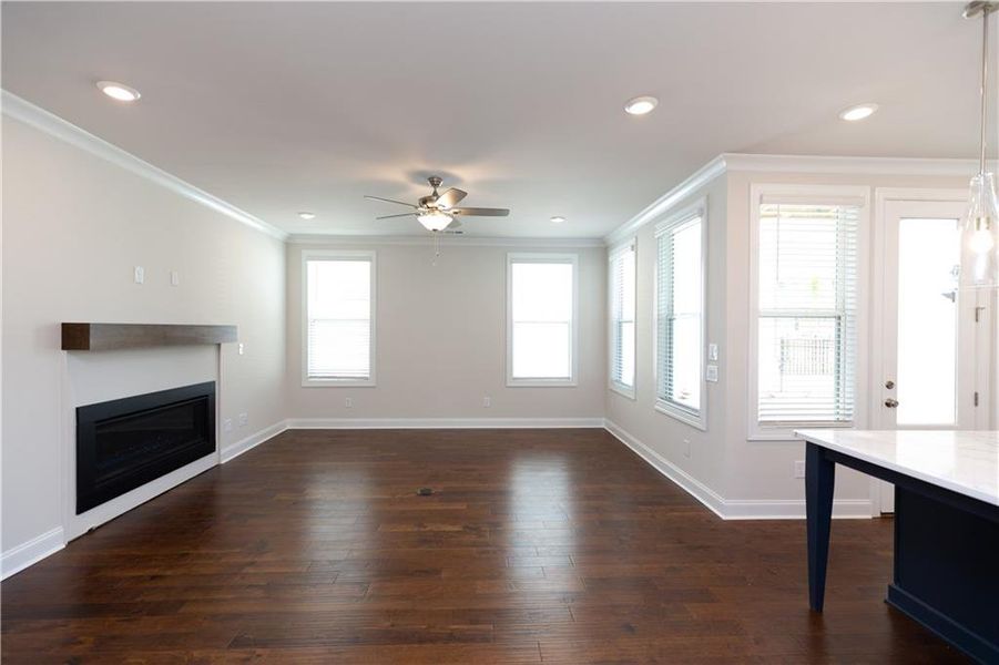 Spacious, unfurnished interior of a new home in Waterside Single Family, Peachtree Corners (Image 31).