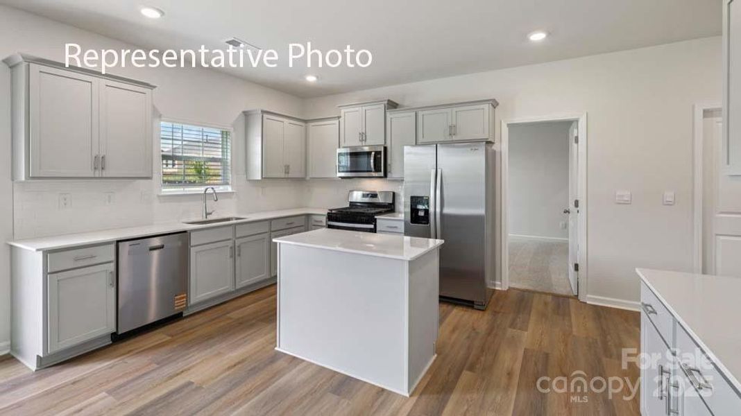 Furnished interior view inside a new home in Nolen Farm, Gastonia (Image 8).