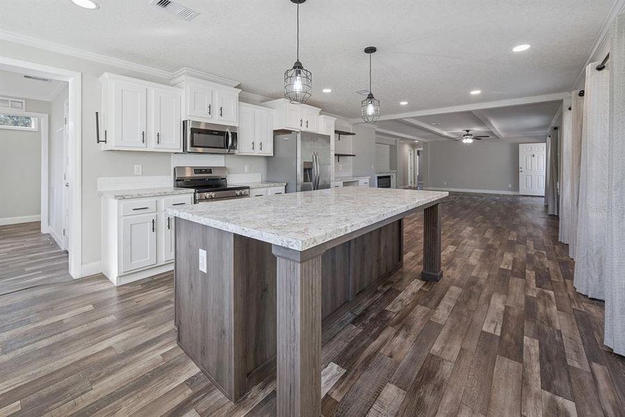 Furnished interior view inside a new home in , Morriston (Image 6).