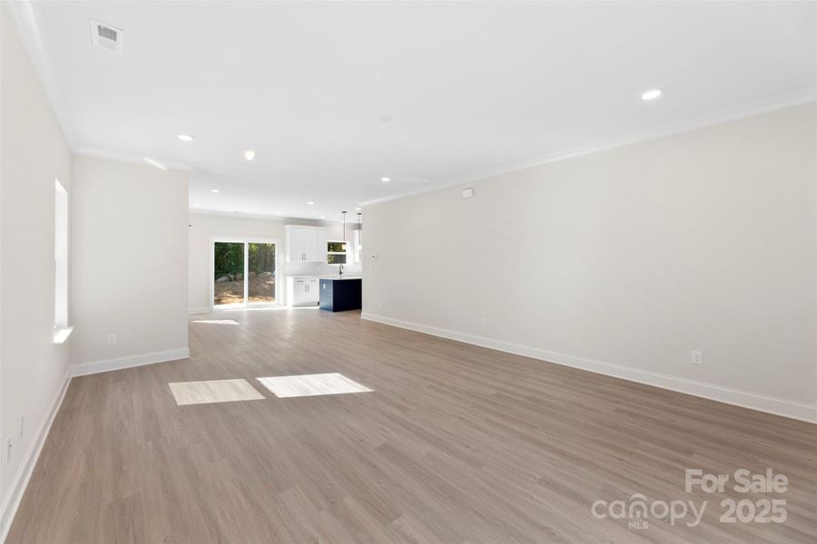 Spacious, unfurnished interior of a new home in , Huntersville (Image 40).