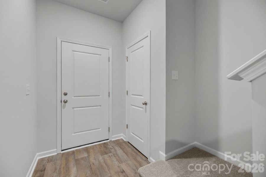 Spacious, unfurnished interior of a new home in Townes at Ribbon Walk, Charlotte (Image 17).