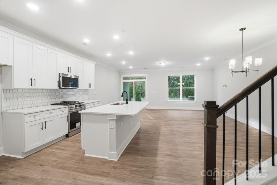 Furnished interior view inside a new home in , Waxhaw (Image 8).