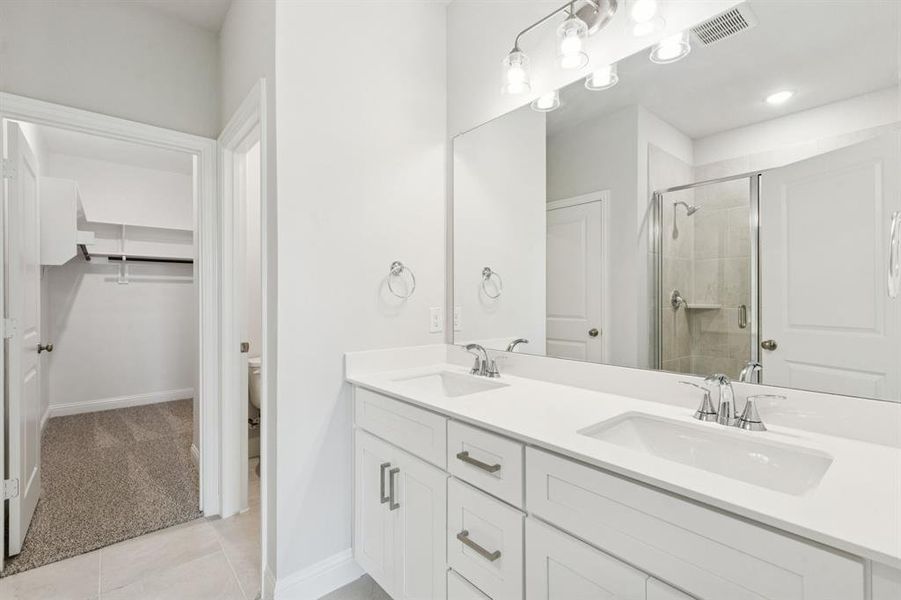 Furnished interior view inside a new home in Bellagio, Forney (Image 4). Furnished interior view inside a new home in Bellagio, Forney (Image 4).