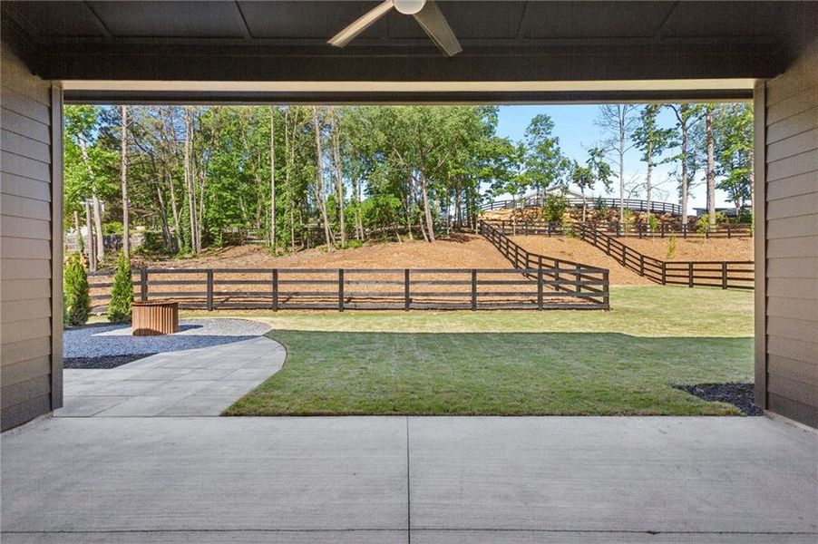 Exterior details and patio area of a home in , Marietta (Image 4).