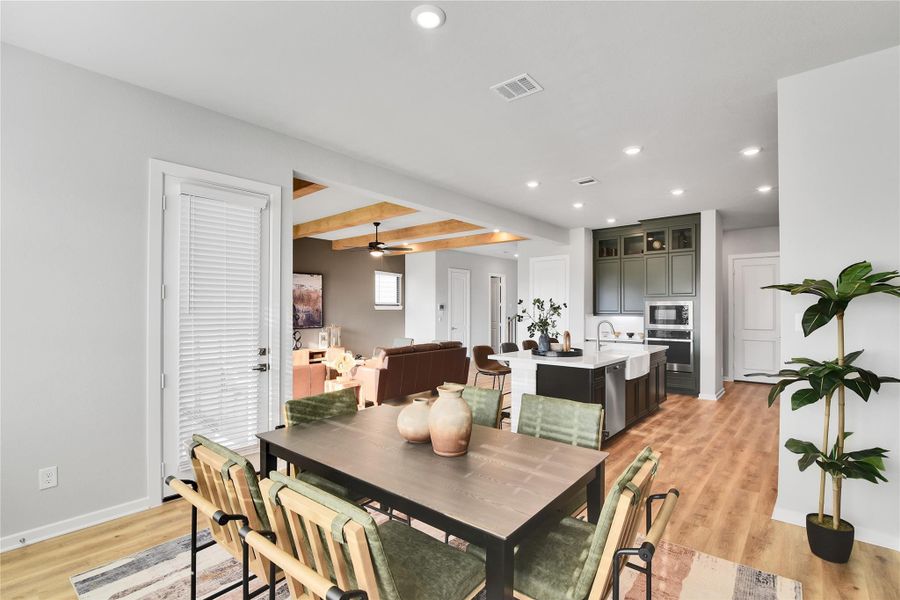Furnished interior view inside a new home in , Montgomery (Image 8).