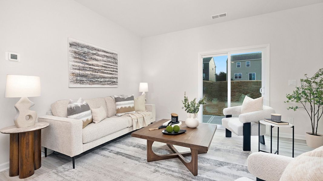 Furnished interior view inside a new home in Cline Village, Conover (Image 10).