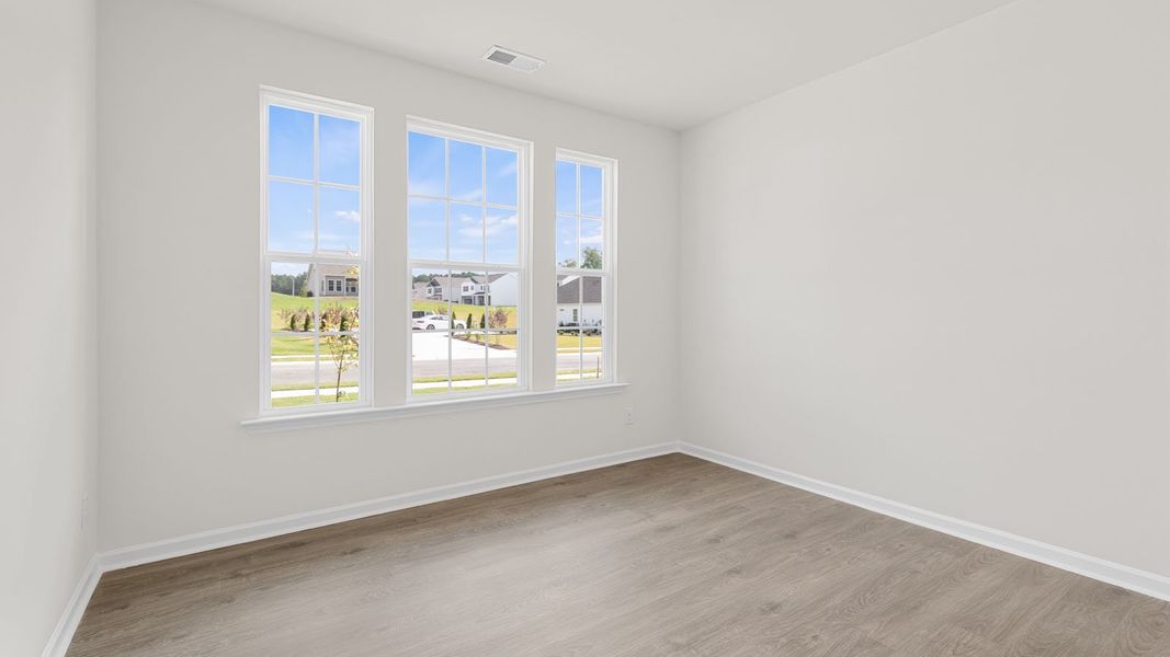 Spacious, unfurnished interior of a new home in The Villas at Kinsley, Jamestown (Image 9).