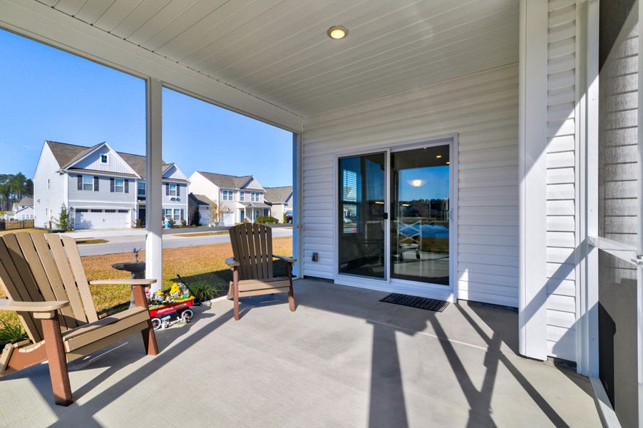Exterior details and patio area of a home in , Summerville (Image 30).
