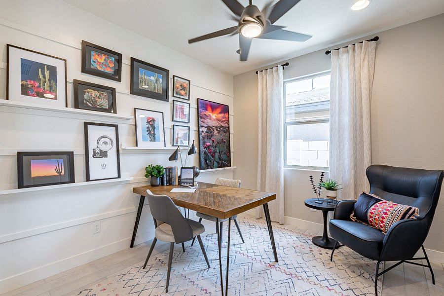 Representative furnished interior of a home built from the Castillo Series - Acacia by Brightland Homes in Castillo at Anderson Parc, Buckeye (Image 11). Representative furnished interior of a home built from the Castillo Series - Acacia by Brightland Homes in Castillo at Anderson Parc, Buckeye (Image 11).