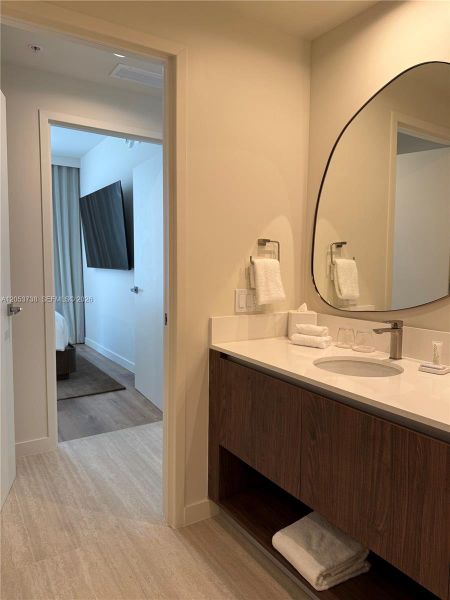 Furnished interior view inside a new home in , Miami (Image 32). Furnished interior view inside a new home in , Miami (Image 32).