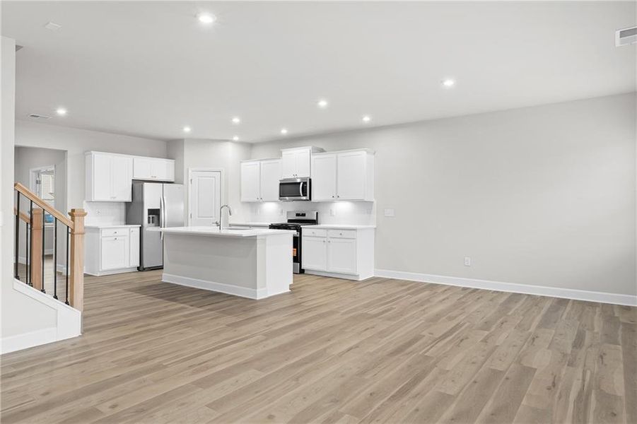Furnished interior view inside a new home in Anderson Point, McDonough (Image 3).