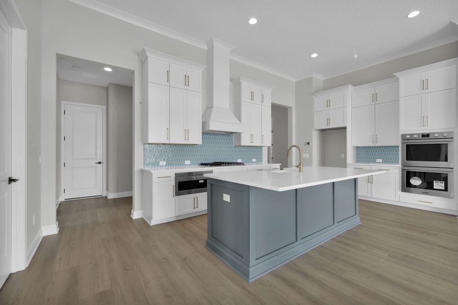Representative furnished interior of a home built from the Tomoka by Riverside Homes in Hidden Creek at SilverLeaf Phase 1, St. Augustine (Image 12).