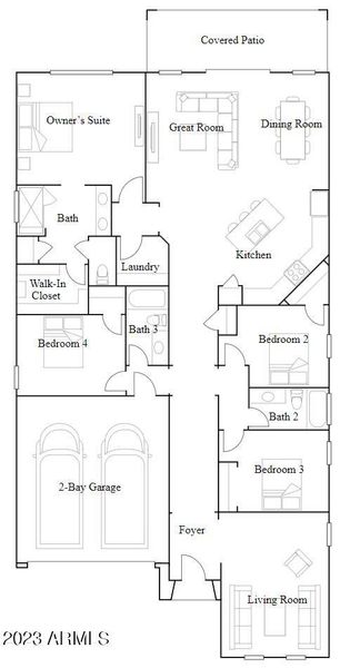 Arroyo Seco Sage Floorplan