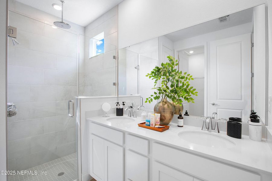 Furnished interior view inside a new home in Stillwater | Active Adult 55+: Stillwater (40s) - Royal Collection, St. Johns (Image 12). Furnished interior view inside a new home in Stillwater | Active Adult 55+: Stillwater (40s) - Royal Collection, St. Johns (Image 12).