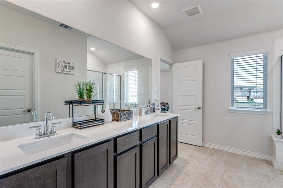 Furnished interior view inside a new home in , Anna (Image 6). Furnished interior view inside a new home in , Anna (Image 6).