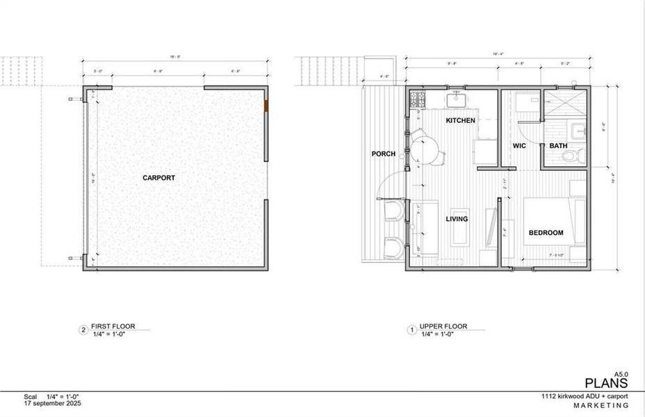 2D floor plan layout of this home in , Atlanta, GA (Image 4).