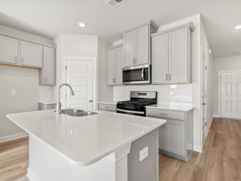 Furnished interior view inside a new home in Valentine Townes, Greer (Image 4).