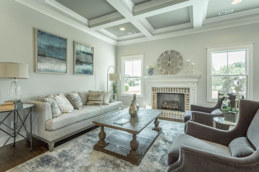 Representative furnished interior of a home built from the Candlebrook B by Riverstone Construction, LLC in Faith View, Ooltewah (Image 6).