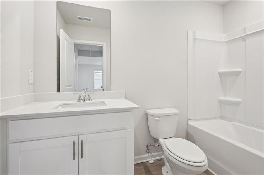 Furnished interior view inside a new home in Hawthorne Station, College Park (Image 19).