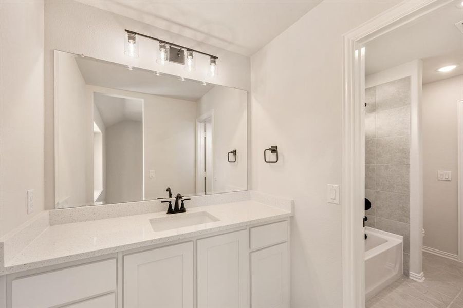 Furnished interior view inside a new home in Ridge Ranch Classic 50, Mesquite (Image 8). Furnished interior view inside a new home in Ridge Ranch Classic 50, Mesquite (Image 8).