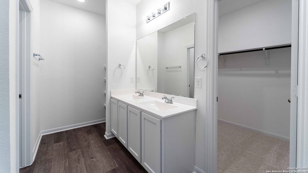 Furnished interior view inside a new home in Katzer Ranch, Converse (Image 3).