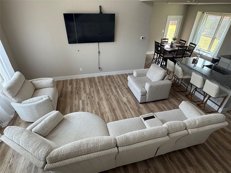 Furnished interior view inside a new home in , Katy (Image 16).