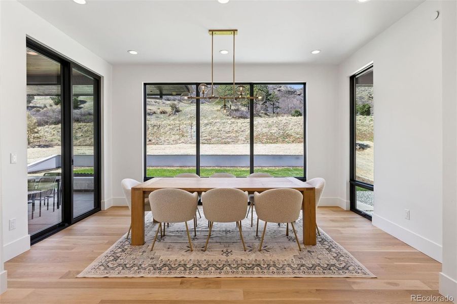 Furnished interior view inside a new home in , Littleton (Image 15).