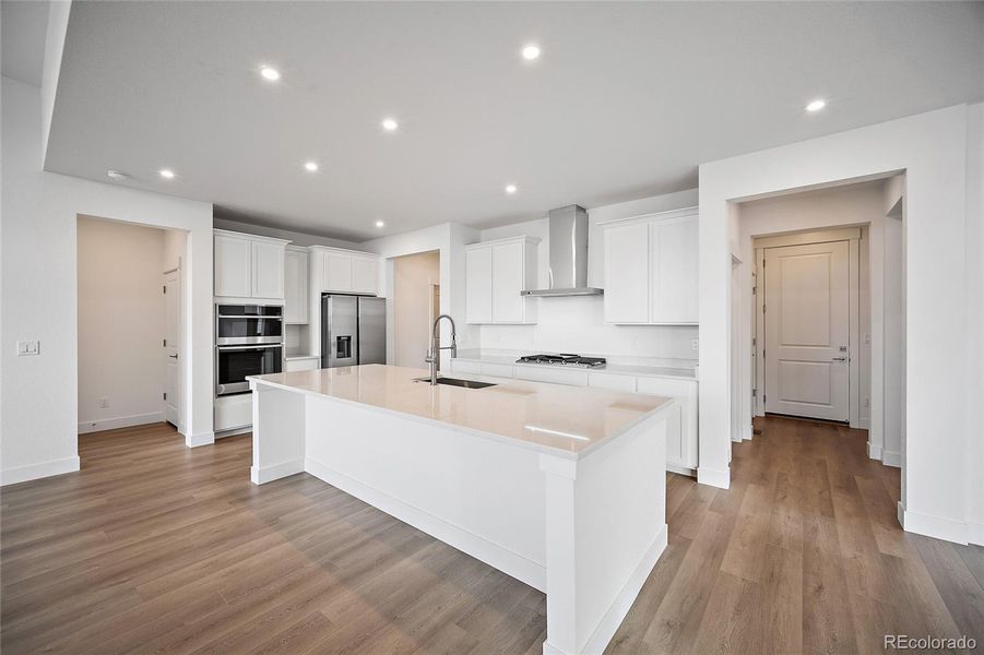 Furnished interior view inside a new home in Jackson Creek, Monument (Image 9).
