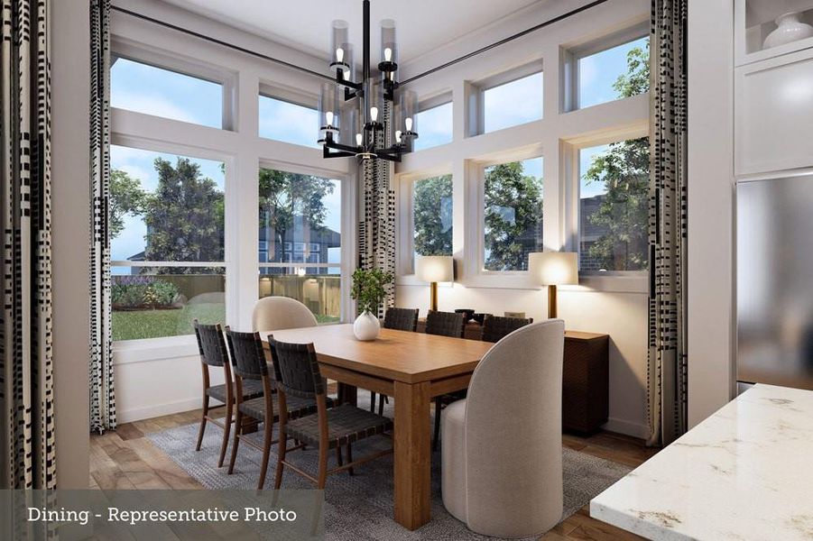 Furnished interior view inside a new home in Audubon – Ascent Collection, Magnolia (Image 6).