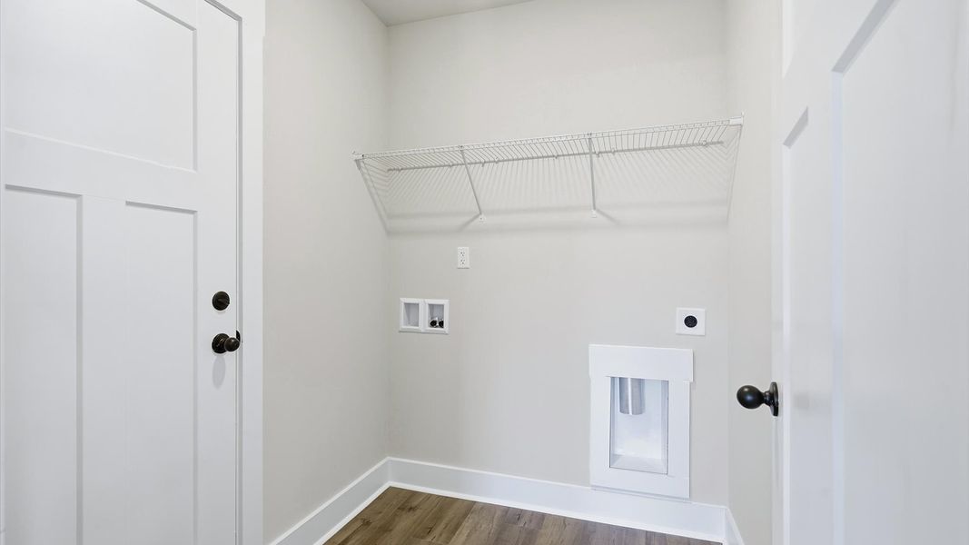 Furnished interior view inside a new home in The Wilds at Cedar Mountain, Asheville (Image 19).